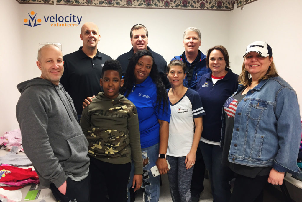 Velocity Volunteers at The Baby Bureau