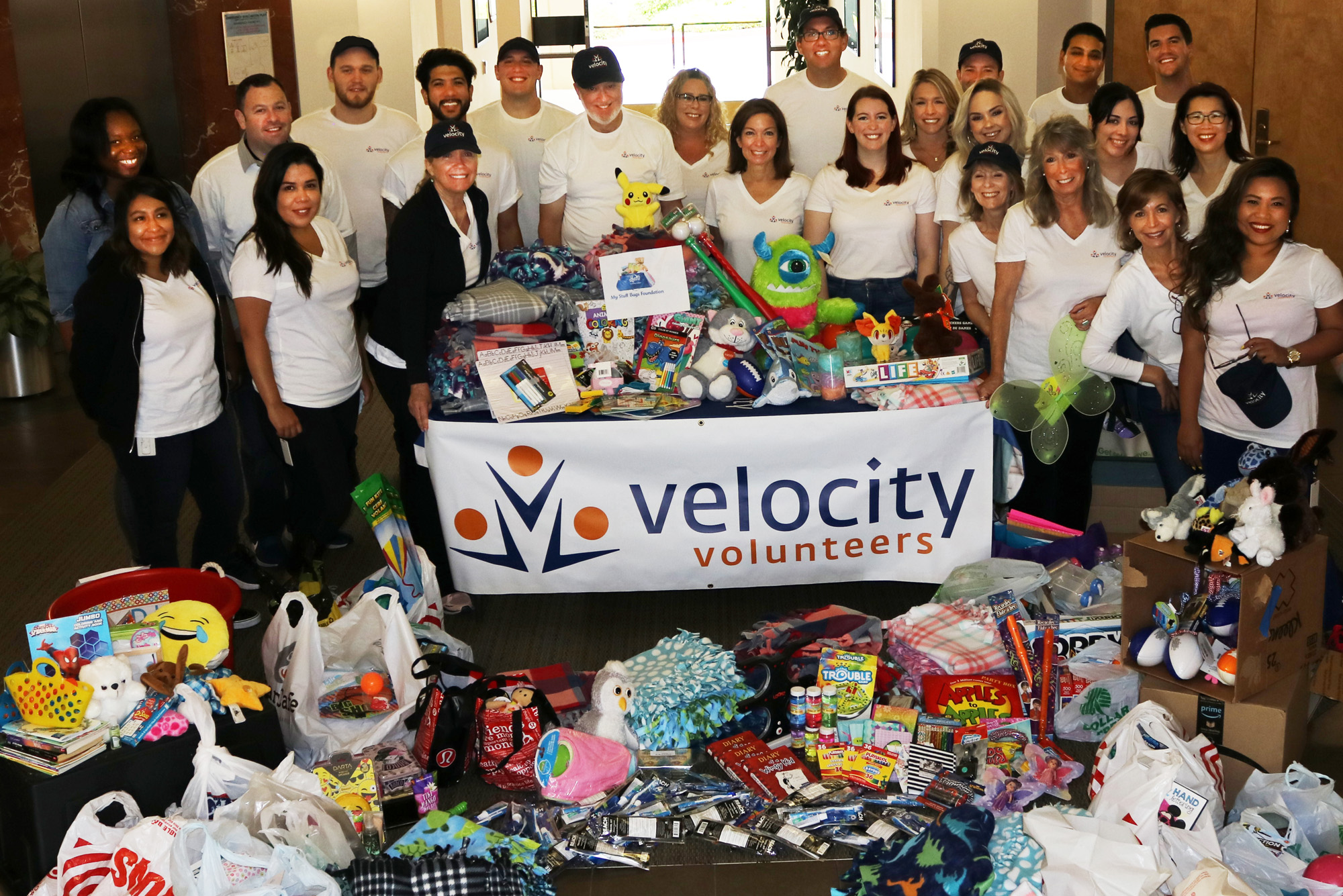 Velocity Volunteers Lends Support to the My Stuff Bags Foundation ...