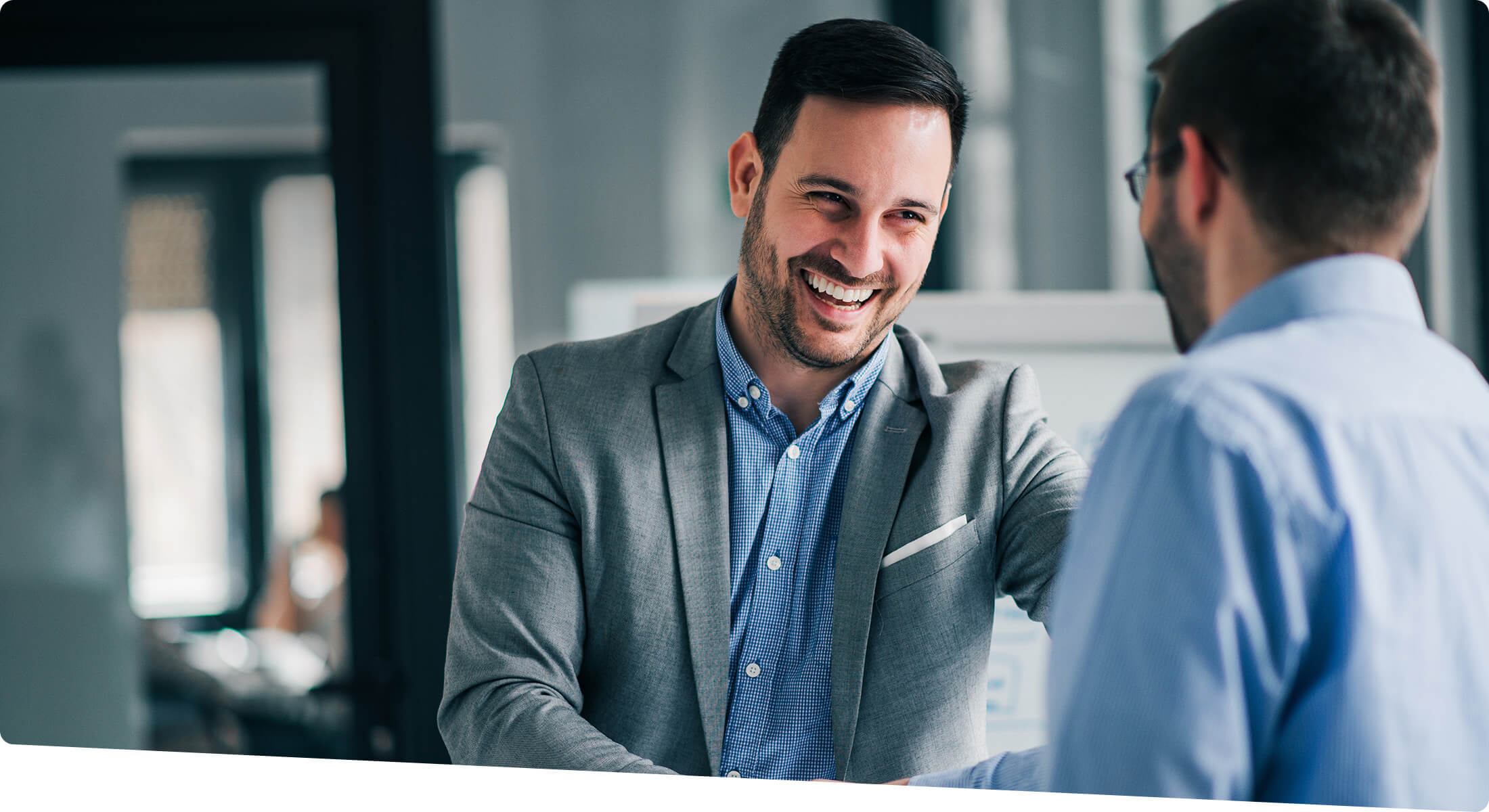mortgage-programs two men shaking hands